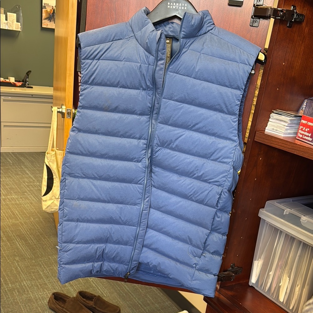 Lululemon Blue Puffer Vest